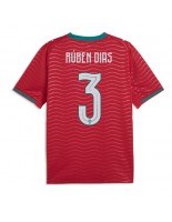 Portugalsko Ruben Dias #3 Domácí Dres MS 2026 Krátký Rukáv